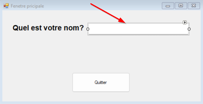 Visuel d'une étiquette de la classe Label