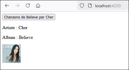 Affichage des données dans le HTML