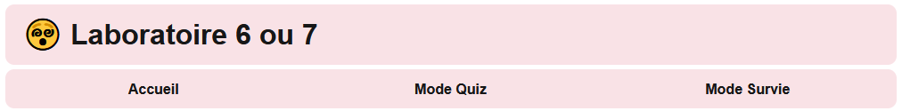 Bannière du labo 6