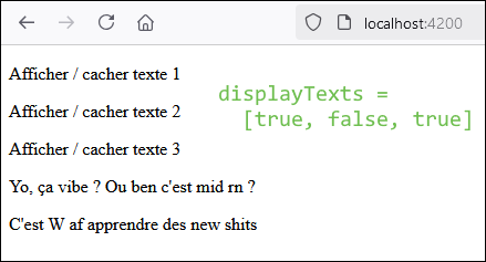 Événement clic