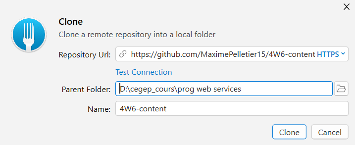 Cloner le repository