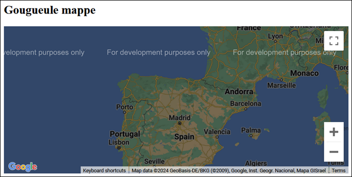 Carte Google