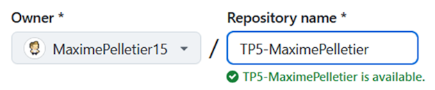Nouveau repository