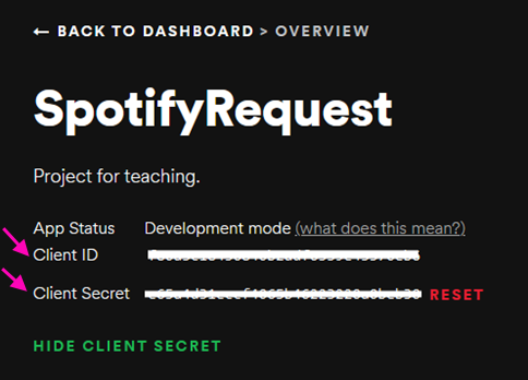 Secret Spotify