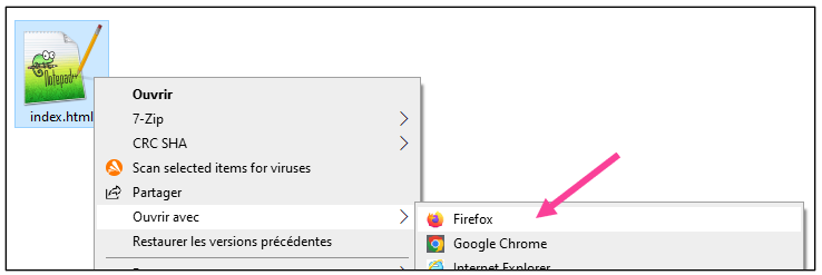 Incrémentation de texte