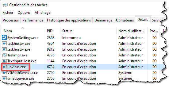 Gestionnaire de tâches